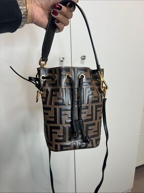 Fendi Mini Mon Tresor Bucket Bag
